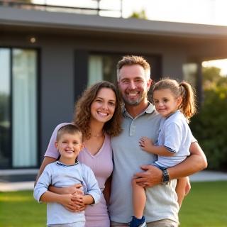 Familia feliz